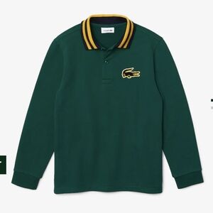 Boys Lacoste Soft Piqué Regular Fit Polo